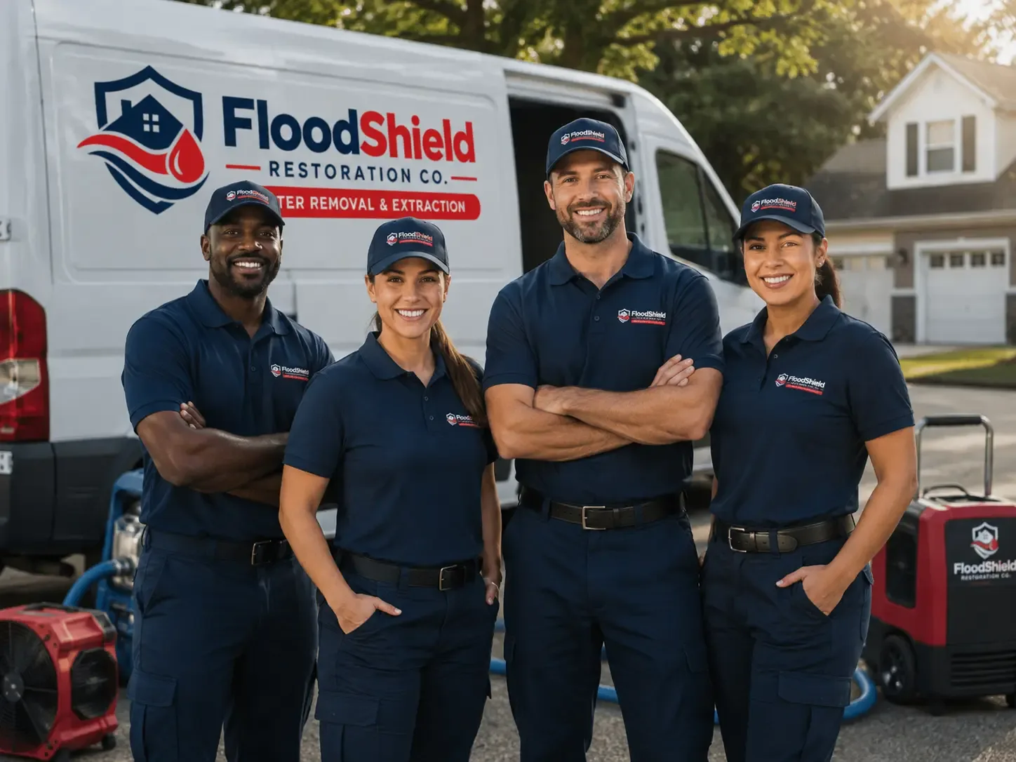 Flood Damage Restoration company in Greenwich, OH